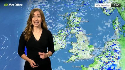 Met Office Wednesday afternoon weather forecast 28/05/2025
