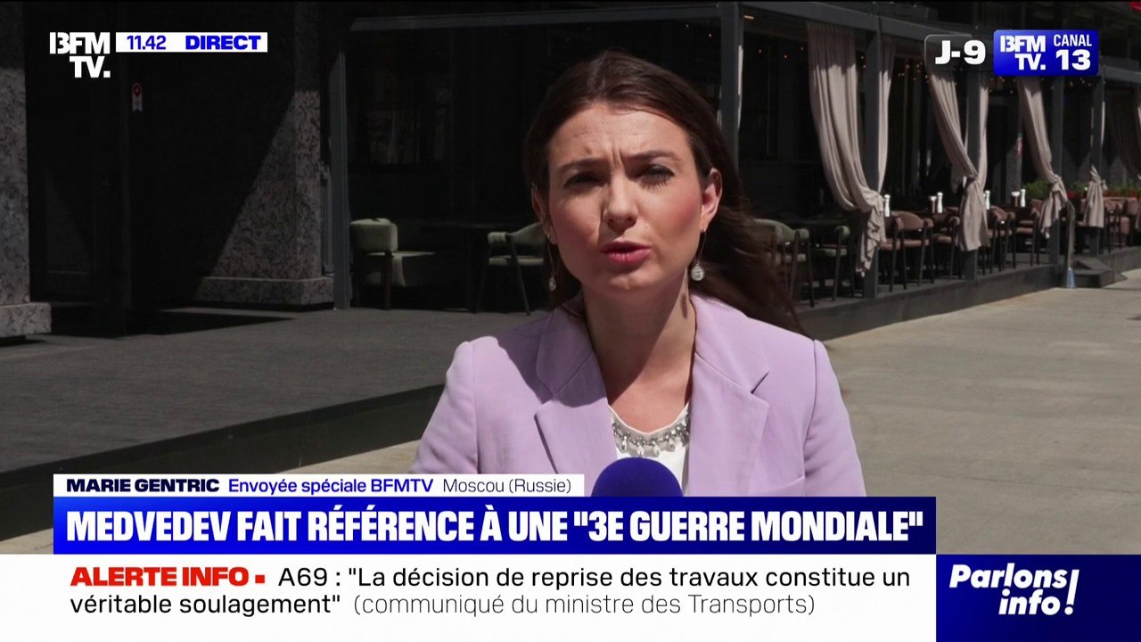Dmitri Medvedev met en garde Donald Trump contre une "troisième guerre mondiale" après ses propos sur Vladimir Poutine