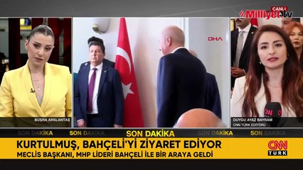 Meclis Başkanı Kurtulmuş, Bahçeli'yi ziyaret ediyor