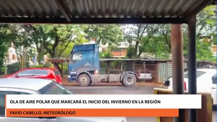 Ola de aire polar que marcará el inicio del invierno en la región