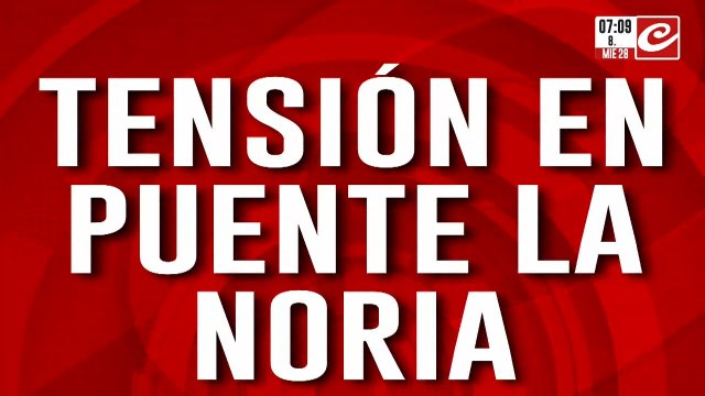 Feriantes de La Salada buscan cortar el tránsito en Puente La Noria