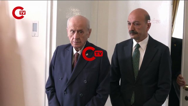 TBMM Başkanı Numan Kurtulmuş, MHP Genel Başkanı Devlet Bahçeli’yi ziyaret etti