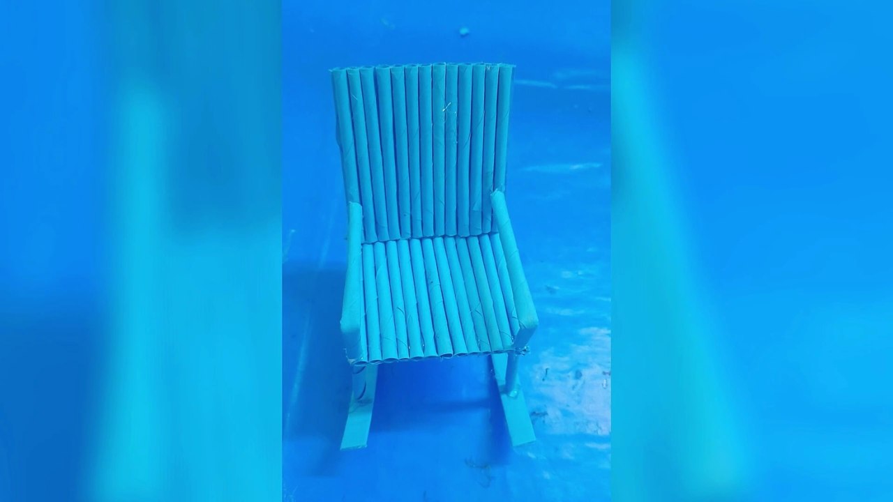 How to Make a Paper Rocking Chair | DIY Miniature Craft Tutorial