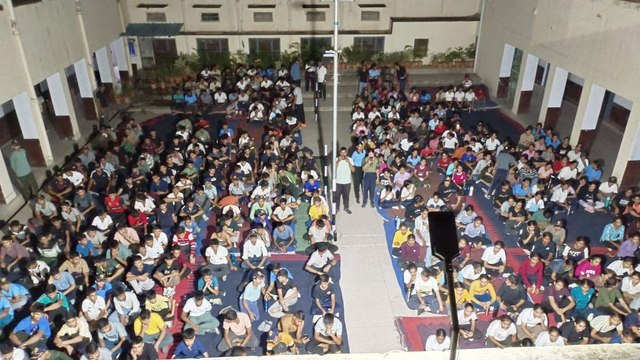 एनसीसी कैंप में कैडेट्स को अलवर आर्मी कैम्पस की विजिट करवाई