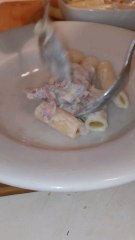 pasta alla salama da sugo di Ferrara con panna