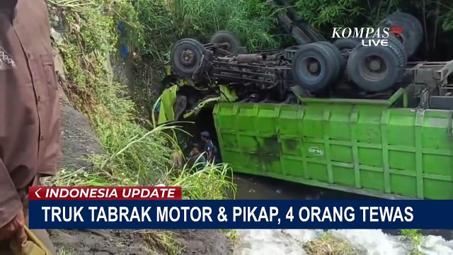 Kronologi Kecelakaan Maut di Probolinggo, Dump Truk Terguling ke Sungai Tewaskan 4 Orang