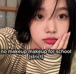 No-Makeup Makeup For Strict Schools