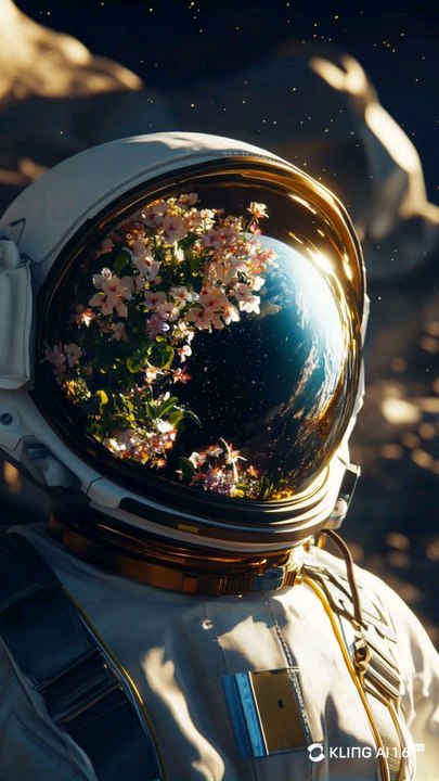 beauty of astronaut