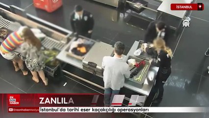 İstanbul'da tarihi eser kaçakçılığı operasyonları