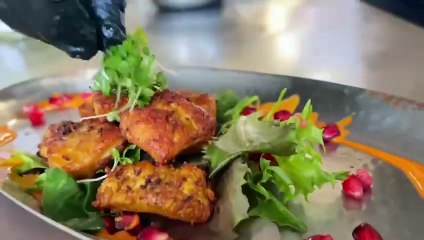 Mo and Jay practising ahead of the Culinary International Fusion Chef Championships