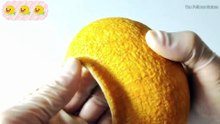 Making a Xishi jar from pomelo peel