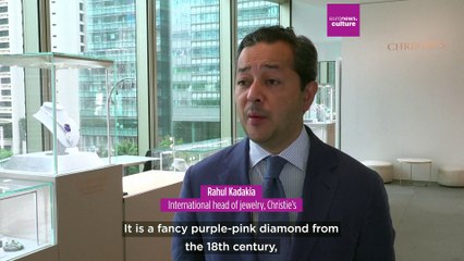 A pink diamond ring that once belonged to Marie Antoinette's daughter is going up for auction