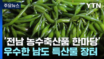 [네트] 전남 우수 농수축산물 한마당...'남도장터' 열려 / YTN
