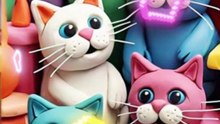 Feline Fun with Plasticine: Whiskers & Wiggles