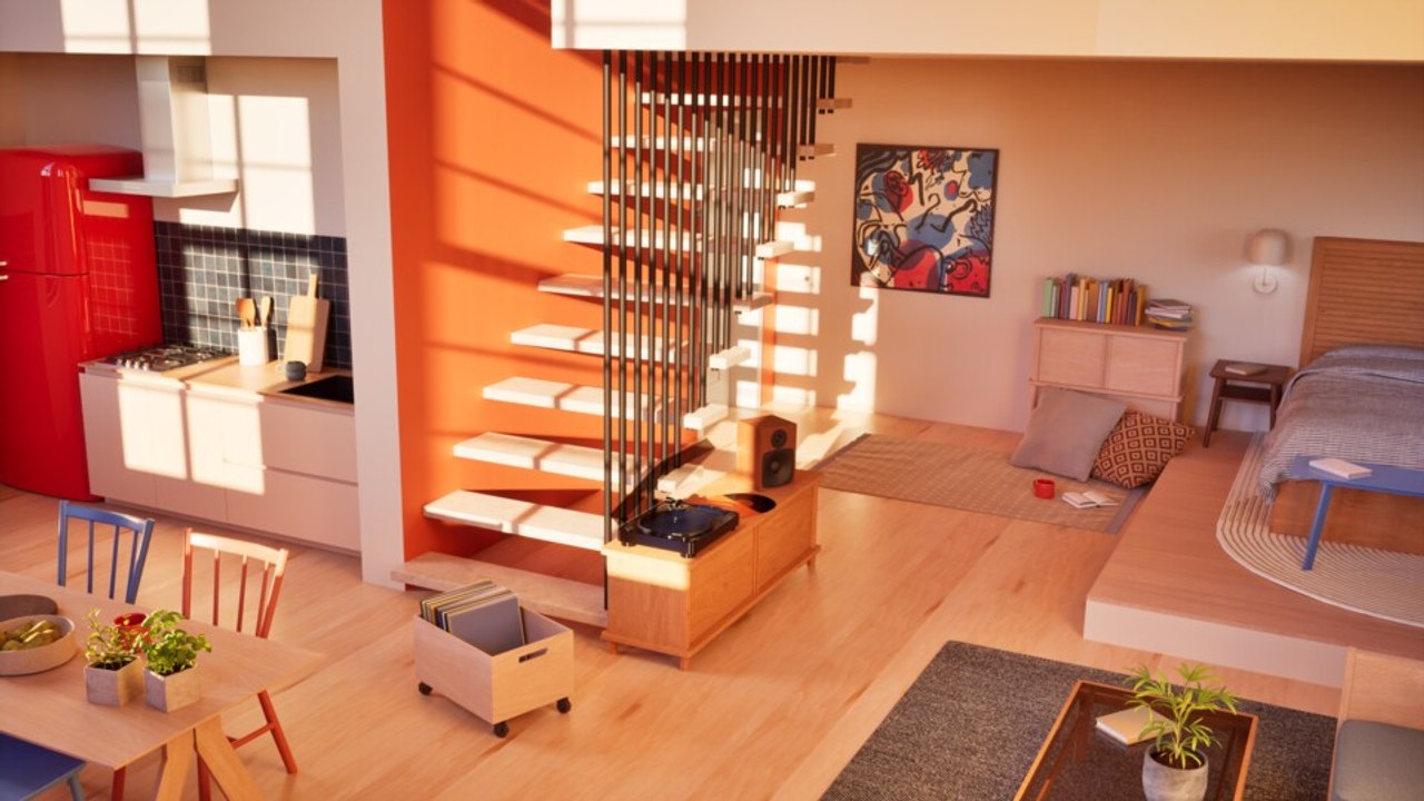 Ab sofort gibt's mit small spaces ein cooles, kleines einrichtungs-highlight, auch für sims-fans