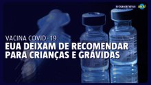 EUA deixam de recomendar vacinas contra a covid para crianças e grávidas