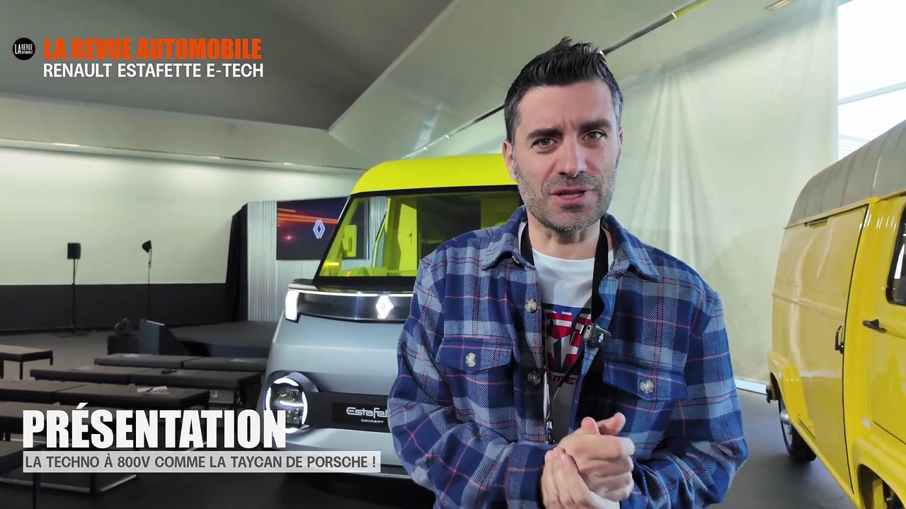Estafette E-Tech_ the Renault of the future from the past!