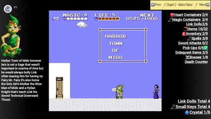 Zelda ll The Adventure of Link Walkthrough Part 3 100%