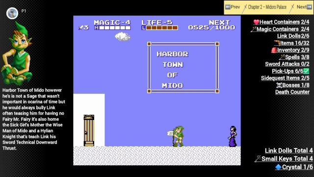 Zelda ll The Adventure of Link Walkthrough Part 3 100%