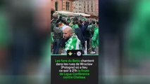 Ligue Europa Conférence - Les fans du Betis chantent avant d'aller au stade !