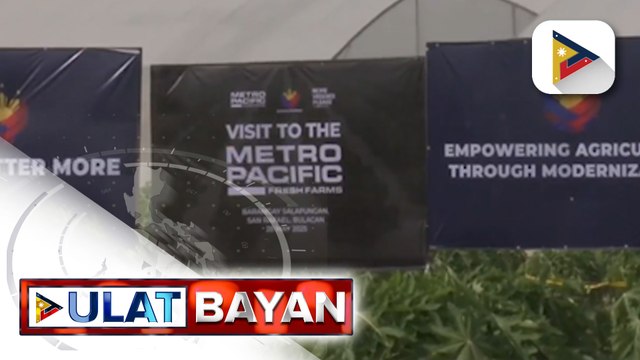 Pinakamalaking greenhouse facility sa bansa, binisita ni PBBM