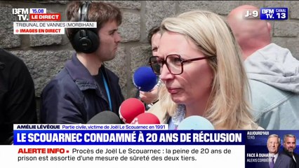 Procès Le Scouarnec: "Je suis décomposée", assure Amélie Lévêque, victime de l'ex-chirurgien