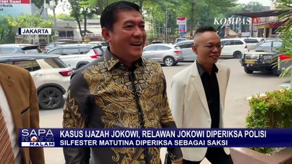 Relawan Jokowi Diperiksa Sebagai Saksi Terkait Ijazah Jokowi