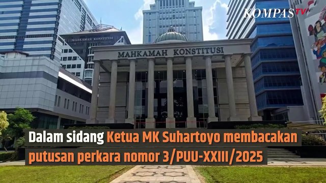 MK Putuskan Sekolah Gratis SD-SMP, Begini Penjelasannya | SINAU