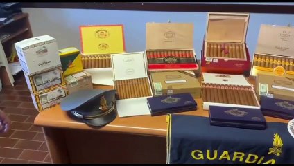 Maslianico, 400 sigari cubani nel bagagliaio, coppia denunciata per contrabbando