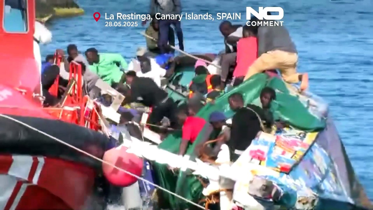 مصرع سبعة أشخاص إثر انقلاب قارب مهاجرين قبالة جزر الكناري