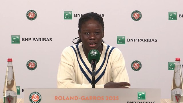 Roland-Garros 2025 - Victoria Mboko, 18 ans et au 3e tour : Le top 100... je ne savais pas avant que mes parents me le disent