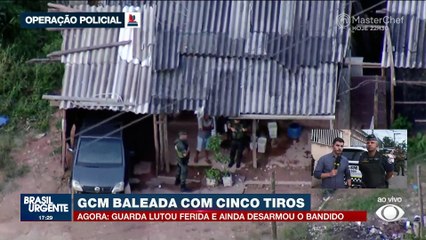 GCM passa por cirurgia após ser baleada com cinco tiros