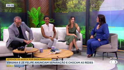 Virginia e Zé Felipe anunciam separação e chocam as redes