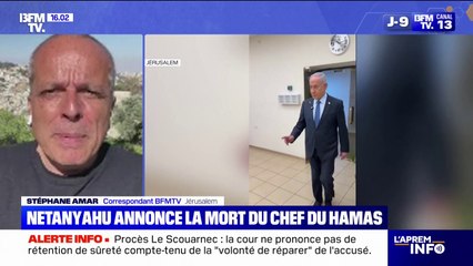 Benjamin Netanyahu annonce la mort de Mohammed Sinouar, chef présumé du Hamas dans la bande de Gaza