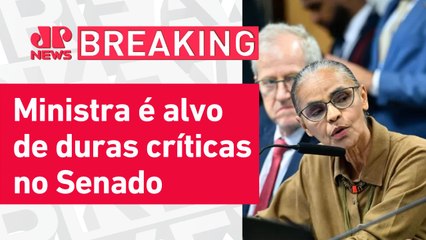 Marina Silva abandona sessão após ataques de senador | BREAKING NEWS