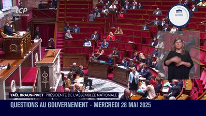 Questions au Gouvernement - Questions au Gouvernement du mercredi 28 mai 2025