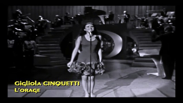 GIGLIOLA CINQUETTI — L’ORAGE – (Franck Thomas, Michel Rivat / Danielle Pace, Mario Panzeri, Corrado Conti) ～ Les Etoiles de la Chanson (27 avril 1971) | LES JOLIES DEMOISELLES DE LA CHANSON FRANÇAISE DES ANNÉES 70 | VOLUME 1