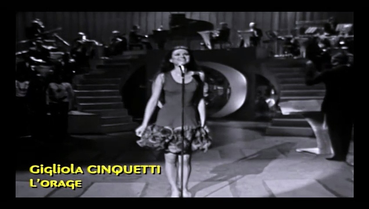 GIGLIOLA CINQUETTI — L’ORAGE – (Franck Thomas, Michel Rivat / Danielle Pace, Mario Panzeri, Corrado Conti) ～ Les Etoiles de la Chanson (27 avril 1971) | LES JOLIES DEMOISELLES DE LA CHANSON FRANÇAISE DES ANNÉES 70 | VOLUME 1