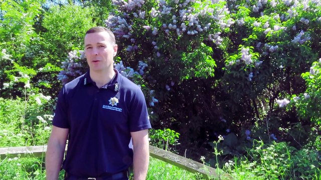 Firefighters from County Durham and Darlington Fire and Rescue Service issue BBQ warning to help prevent wildfires this summer