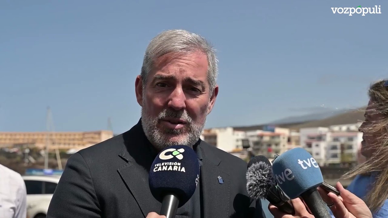 Clavijo tras desaparecer un bebé al volcar un cayuco: "Estamos viendo el rostro más duro de la inmigración"