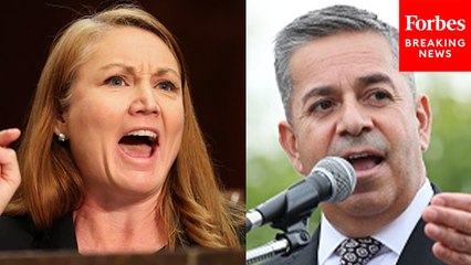 Ben Ray Luján And Melanie Stansbury Rail Against Trump And The GOP During An Albuquerque Town Hall