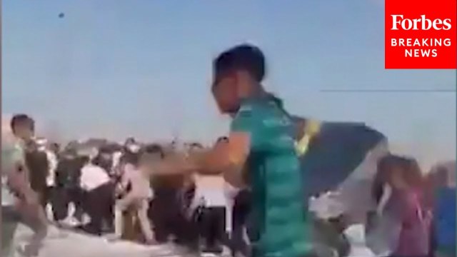 Gunfire Heard As Palestinians Flee Humanitarian Aid Site Amid Chaos