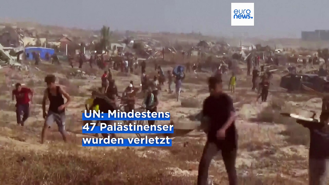 Israel öffnet Feuer auf Hilfszentrum, 47 Palästinenser verletzt