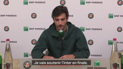 Roland-Garros - Fan de la Juve, Musetti va supporter... l'Inter !