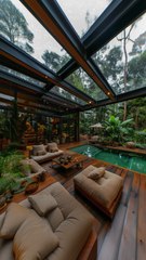 Swimming pool area design