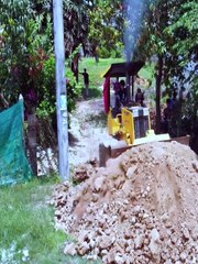 Wow! Little Dozer Transforms Lake into Land – Stunning Construction Work