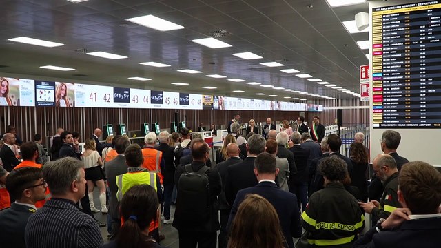 Orio al Serio: inaugurata la nuova area check-in