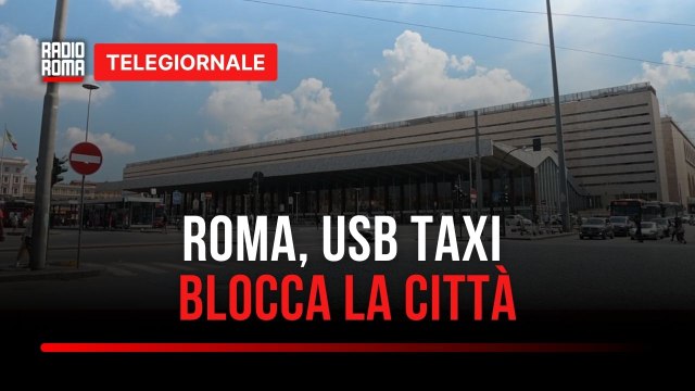 Tassisti in sciopero, corteo in centro a Roma e disagi