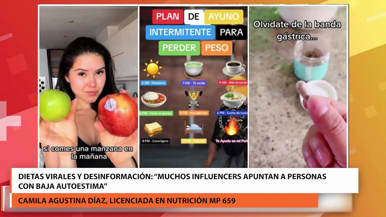 Dietas virales y desinformación Muchos influenc...