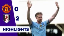 Fulham 0-2 Man City  highlights | football highlights match